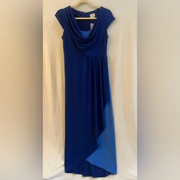 Hot in Hollywood | Dresses | Royal Blue Empire Waist Maxi Dress By Hot In  Hollywood Size S